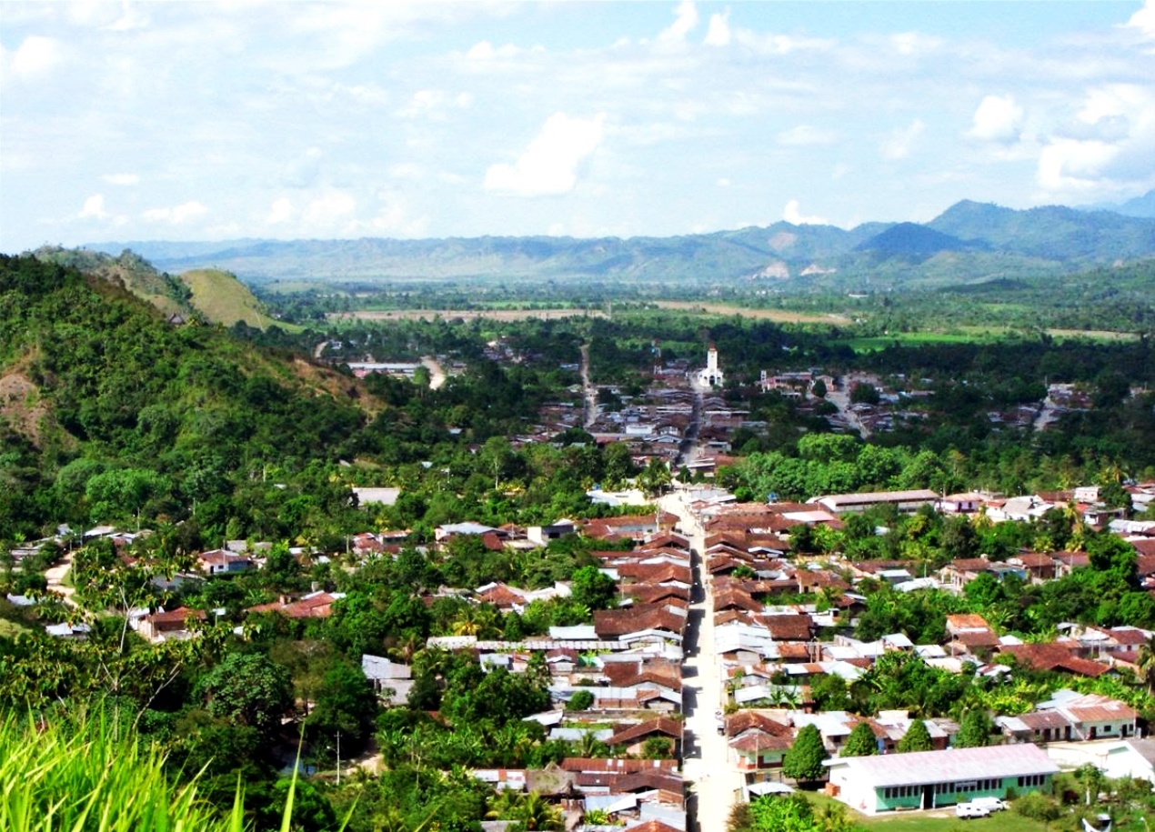 Imagem de referência relacionada a Saposoa, item descrito como cidade do Peru