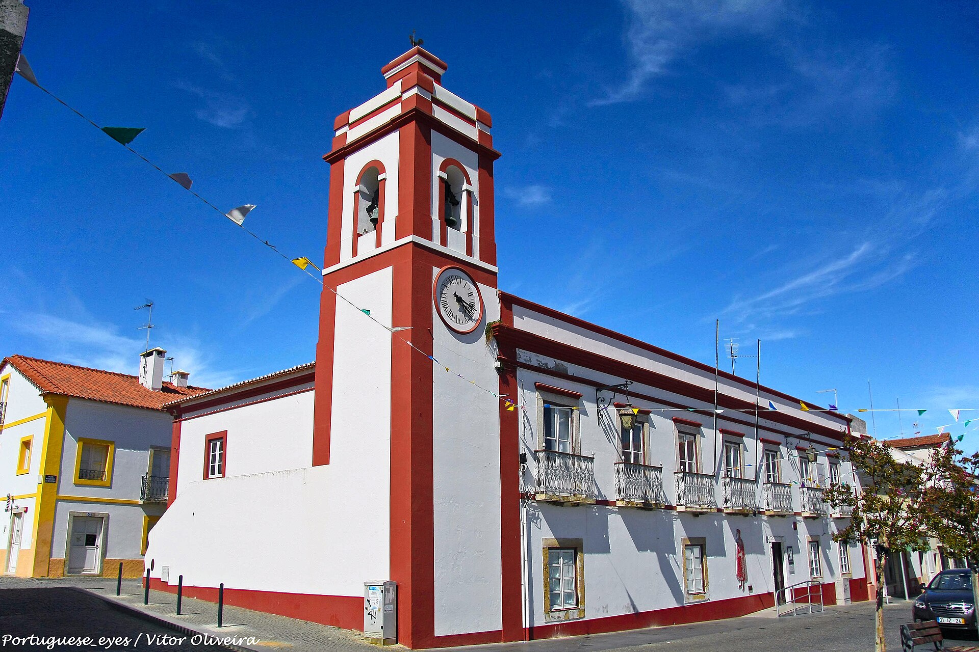 Imagem de referência relacionada a Grândola, item descrito como vila portuguesa sede do Município de Grândola