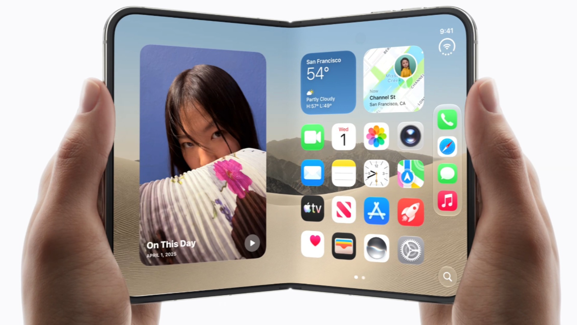 Apple reveals the foldable iPhone Duo