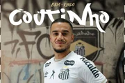 Coutinho é o novo jogador do Santos