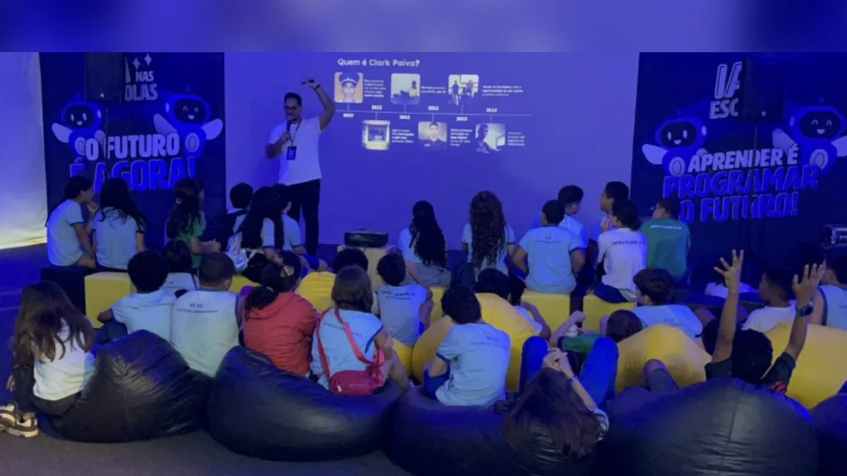 Programa gratuito oferece experiências em IA para estudantes do DF